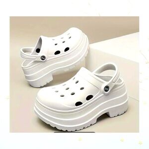 Comfortable EVA Platform Clogs - Soft, Breathable, and Lightweight for All-Seaso